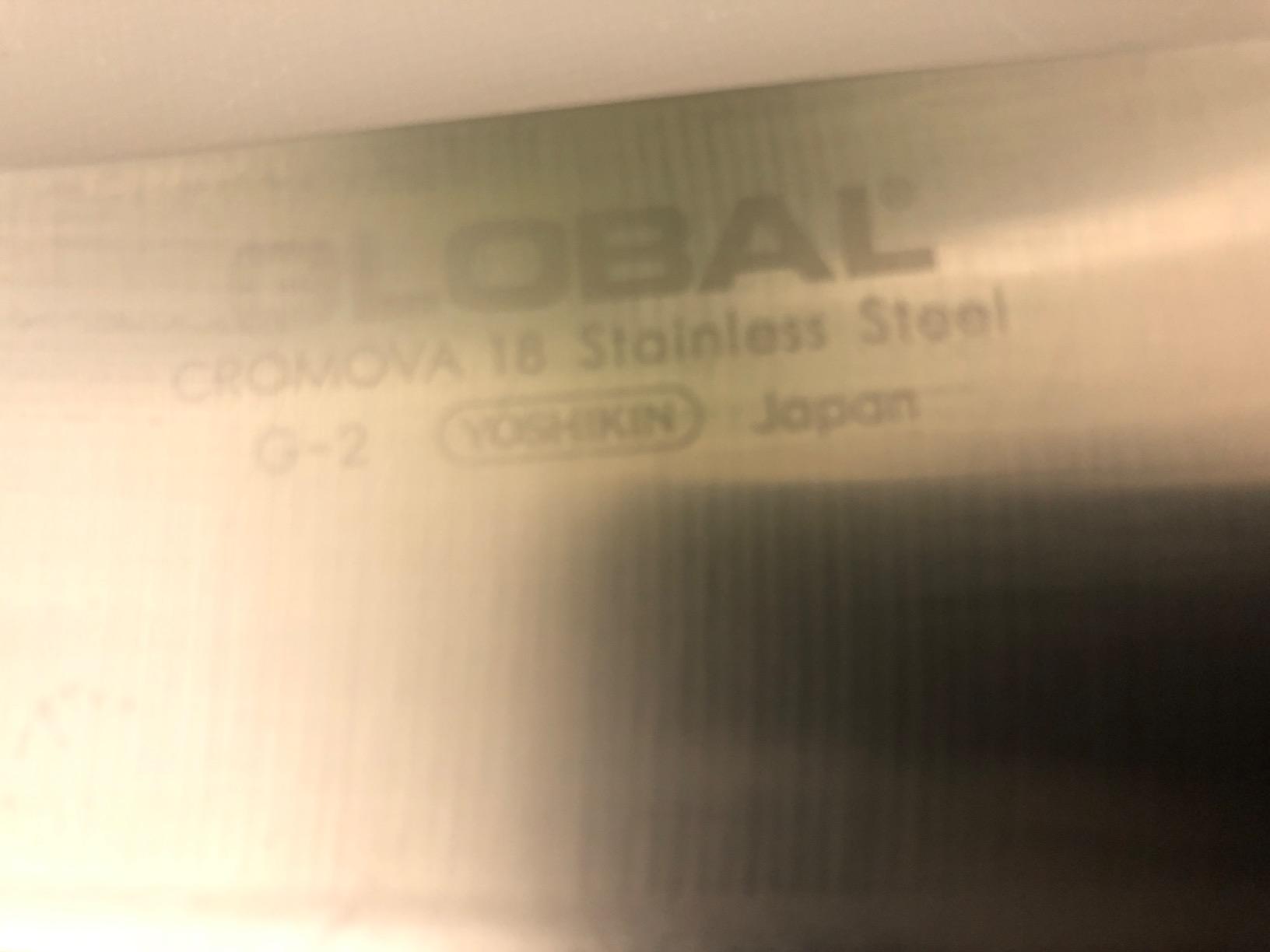 Global - 8 inch, 20cm Chef's Knife,Silver customer photo 2