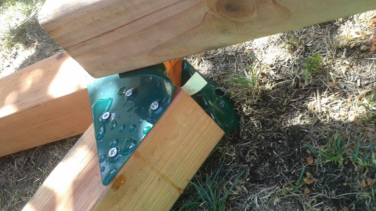 Swing-N-Slide WS 4467 EZ Frame Bracket for Swing Set Swing Beam (Includes 1 Bracket), Green customer photo 1
