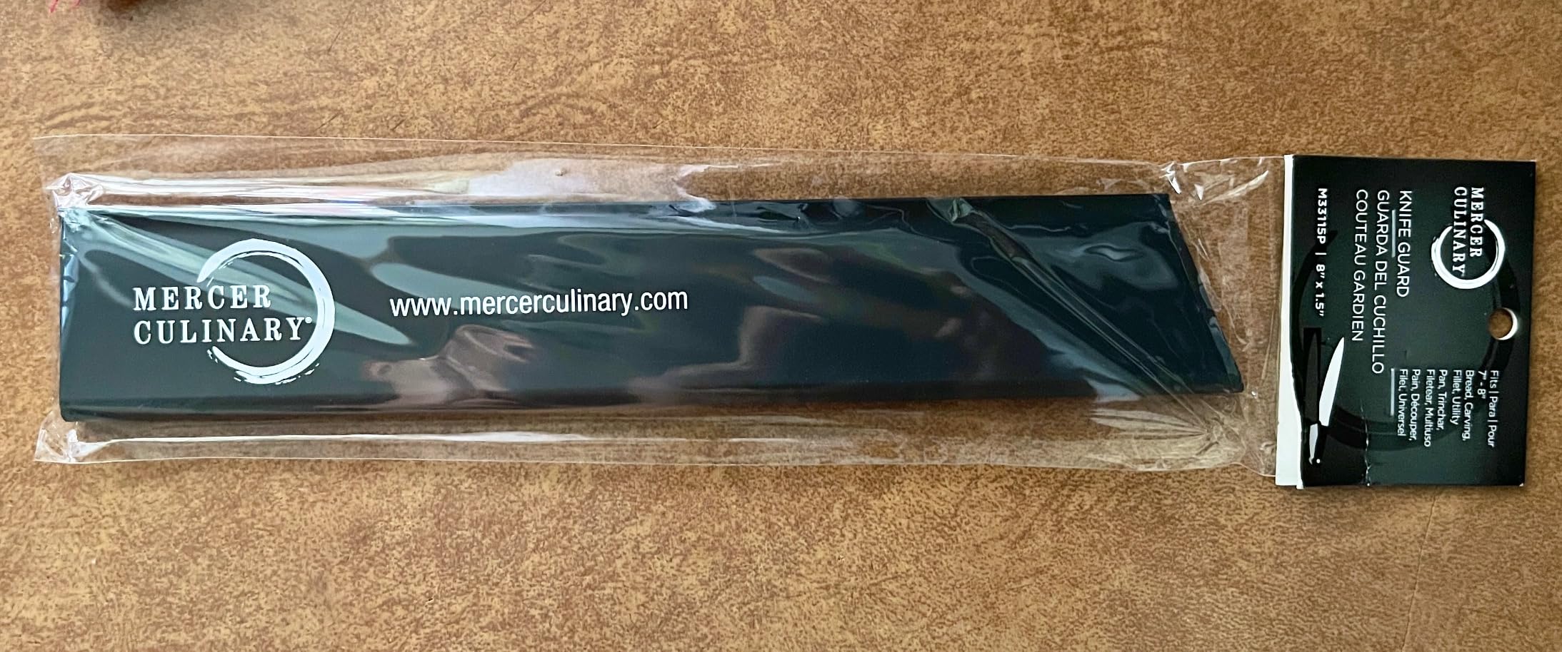Mercer Culinary Knife Guard, 8 Inch x 2 Inch,Black customer photo 2