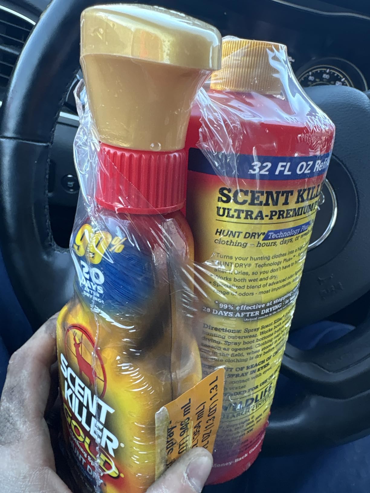 Wildlife Research Center Scent Killer Gold Spray and Refill 44 oz customer photo 1