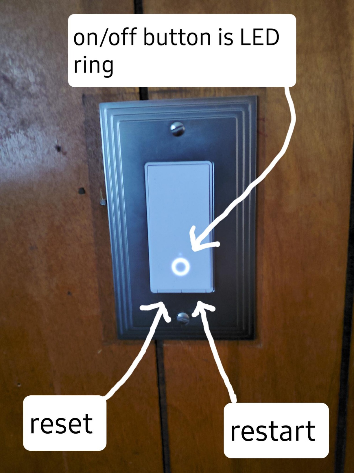 Kasa Smart Light Switch, Single Pole, Need Neutral Wire, HS200 customer photo 1