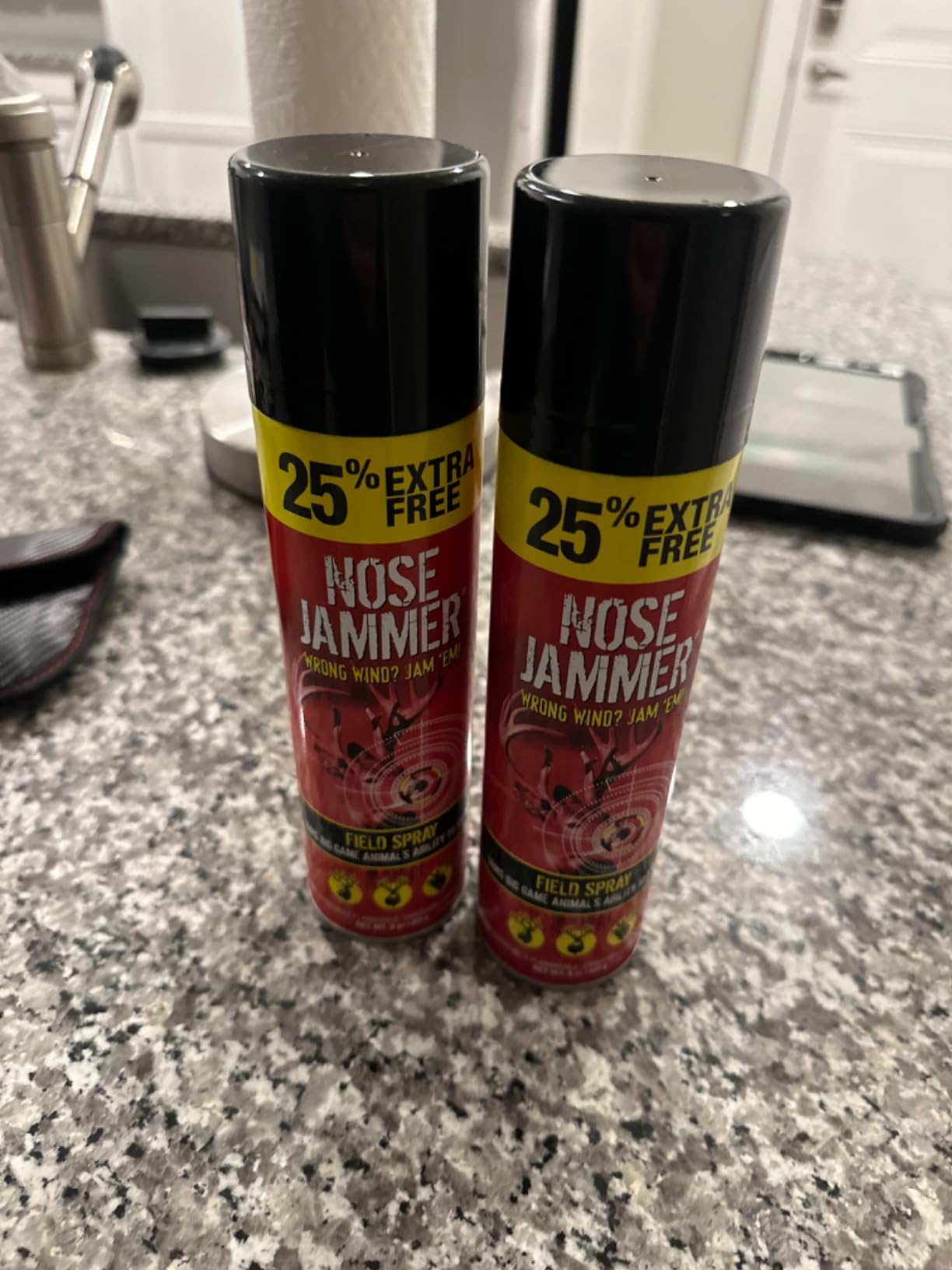 Nose Jammer Field Spray - Natural Hunting Scent Eliminator Spray customer photo 2