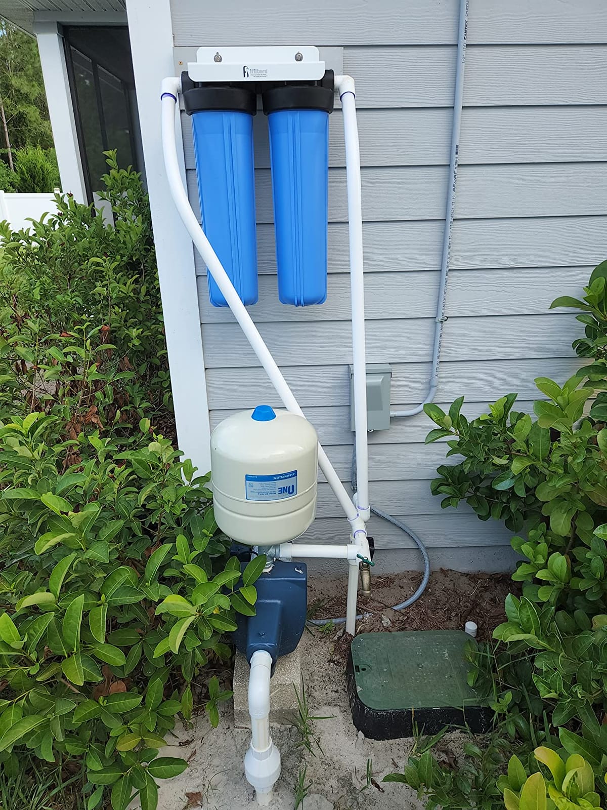 iFilters 4.5 x 20 2-Stage Sediment & Chlorine Whole House Filtration System customer photo 1