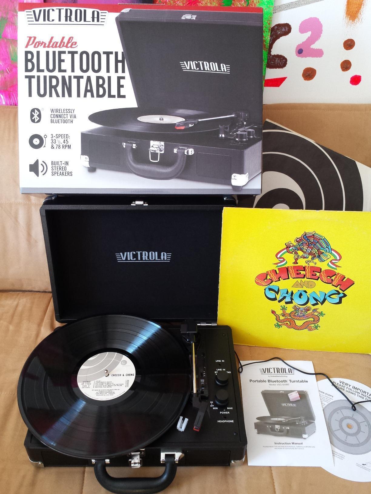 Victrola Journey - Bluetooth Suitcase Record Player - Brown customer photo 1