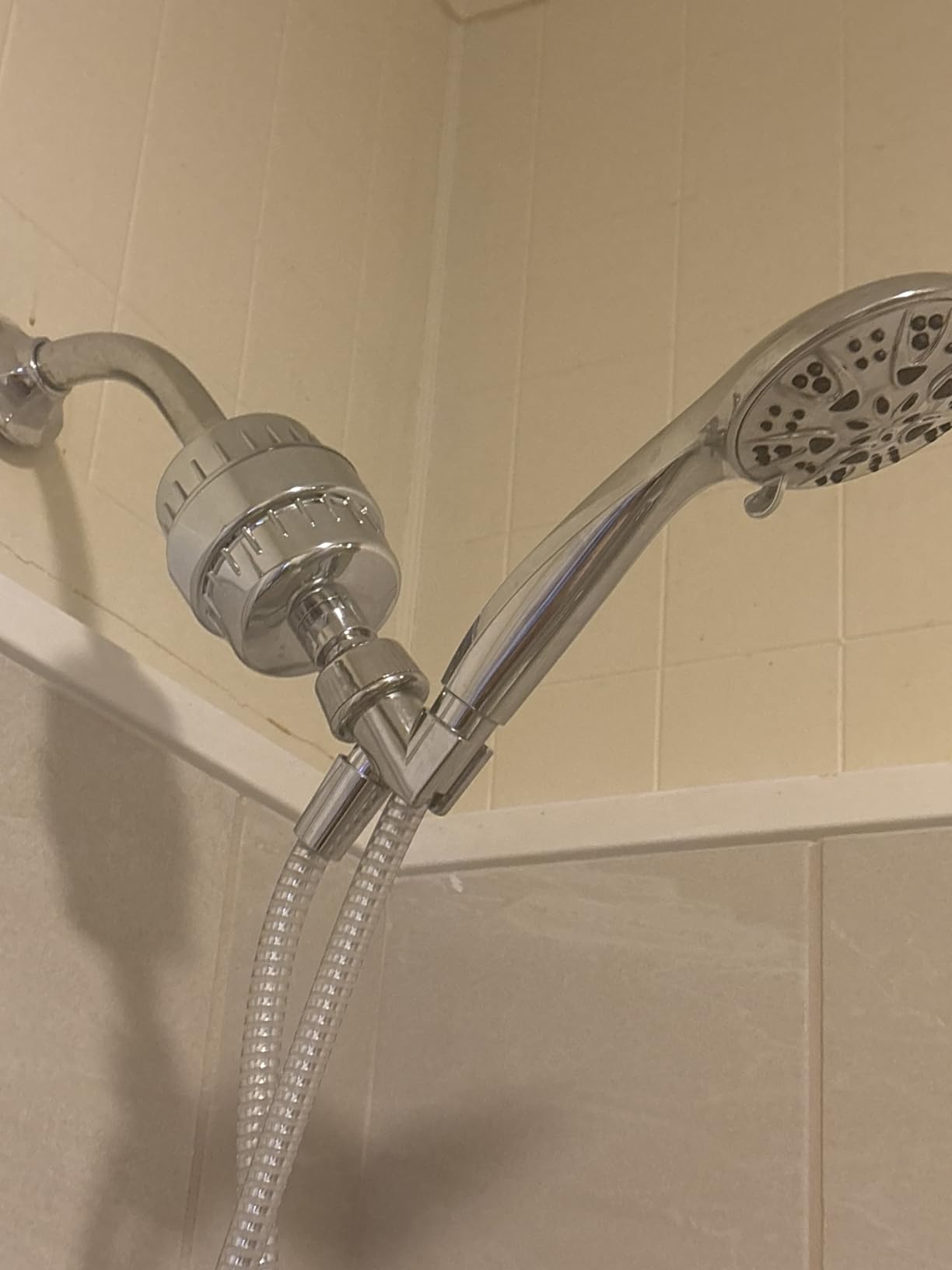Aqua Earth Shower Filter for Hard Water, 20-Stage Vitamin C E Chlorine customer photo 2