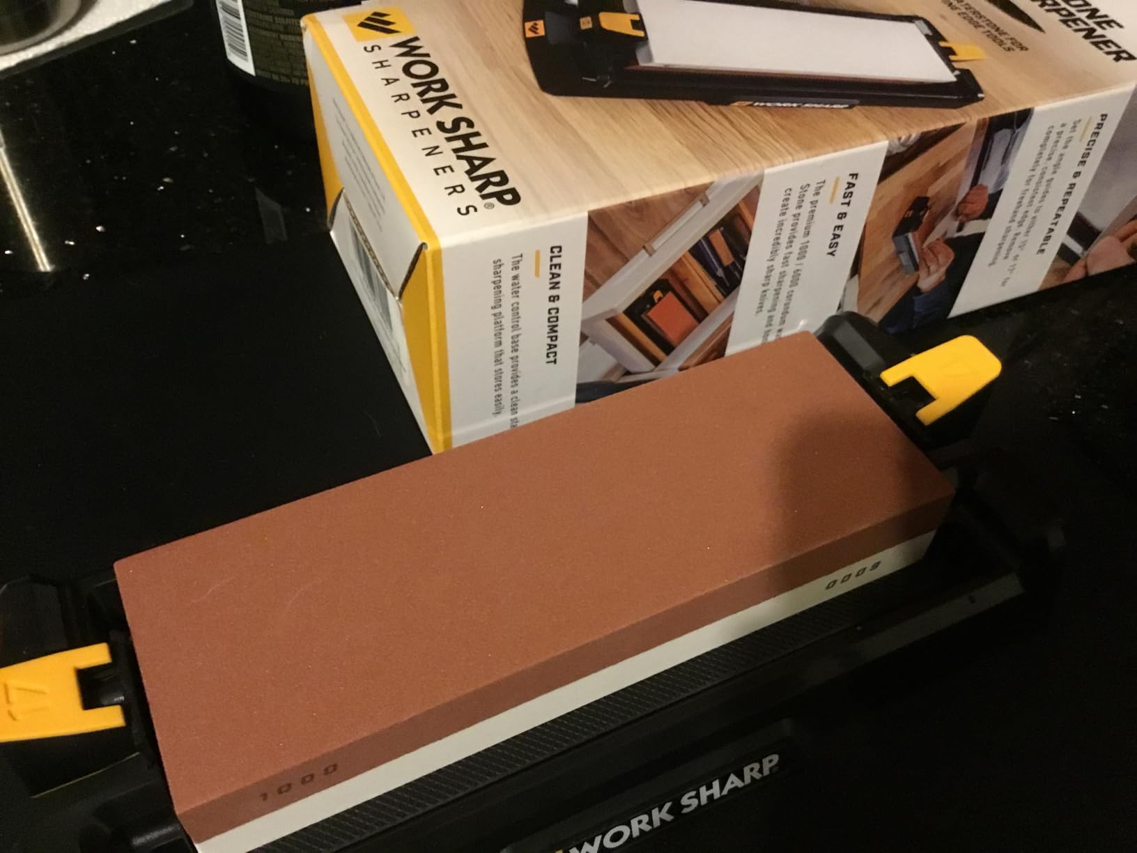Work Sharp Benchtop Whetstone Knife Sharpener - For Knives & Edged Tools - Kitchen, Pocket, & Fillet Knives customer photo 1