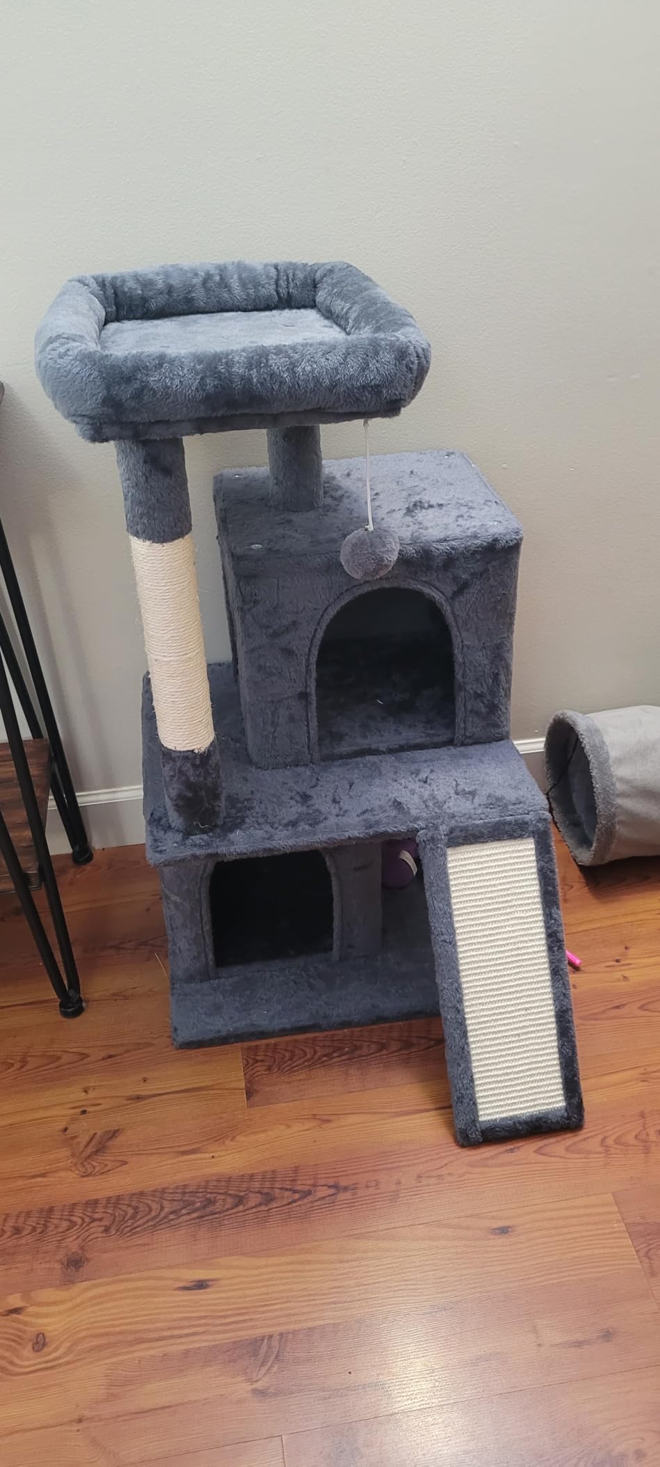 Yaheetech 36in Cat Tree Tower with Large Perch for Senior Kittens customer photo 1