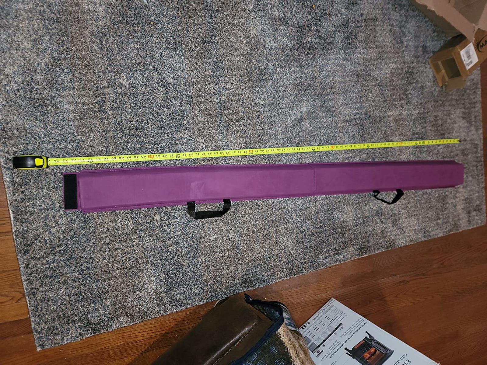 Marfula 6 FT / 8 FT / 9 FT Folding Gymnastics Beam Foam Balance Floor Beam customer photo 1