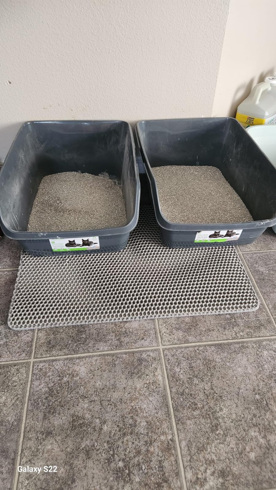 So Phresh by Petco Scatter Shield High-Back Litter Box Charcoal X-Large 24