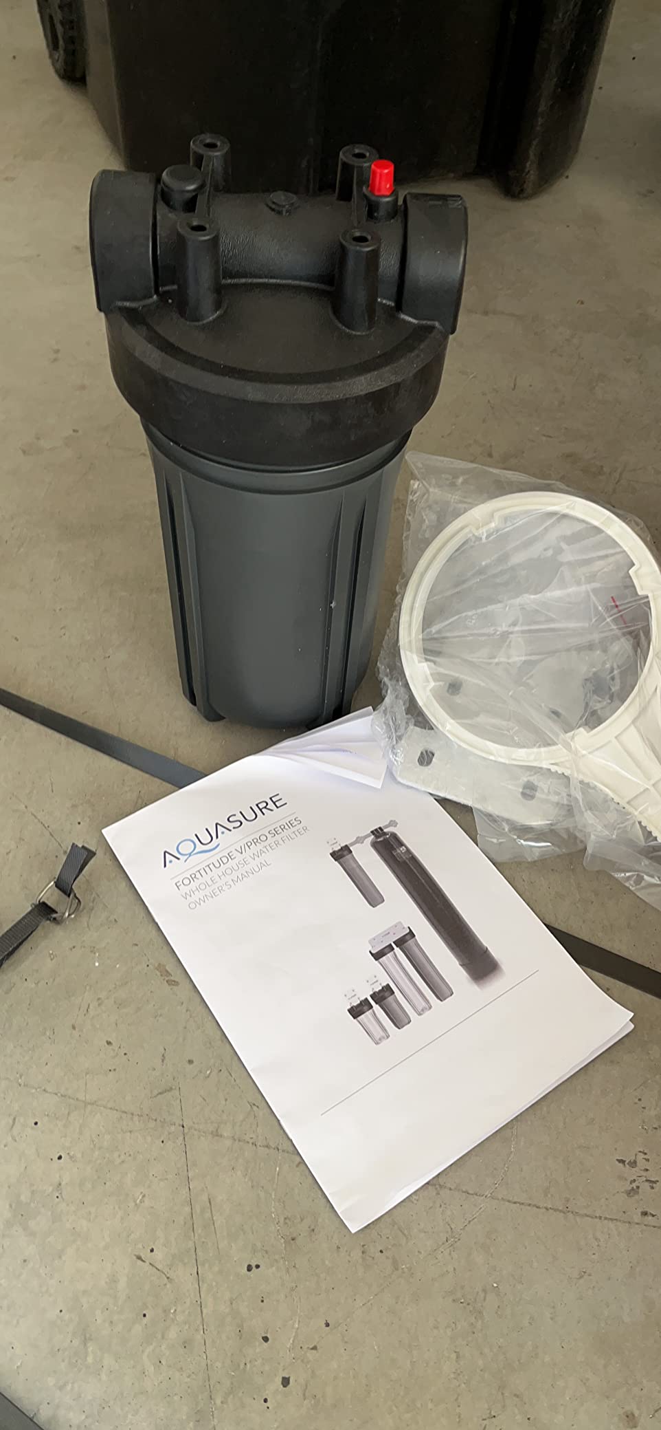 Aquasure Harmony Lite All-in-One 34,000 Grains Whole House Water Softener with Pleated Sediment Pre-Filter System | Reduces Hardness and Improves Water Quality | for 1-3 bathrooms customer photo 2