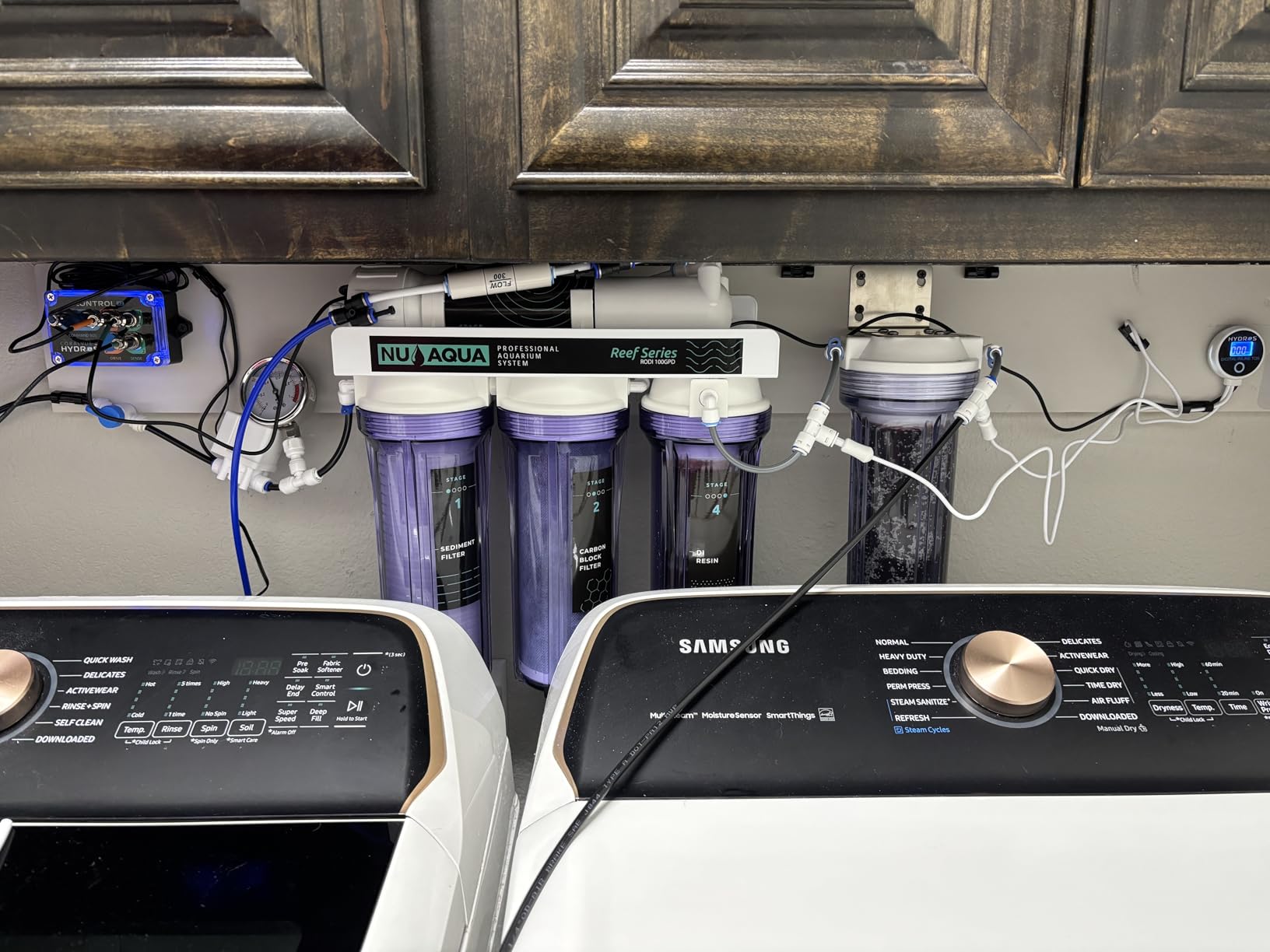 NU Aqua 4-Stage RODI Deionization Reverse Osmosis System 100 GPD Filtration customer photo 2