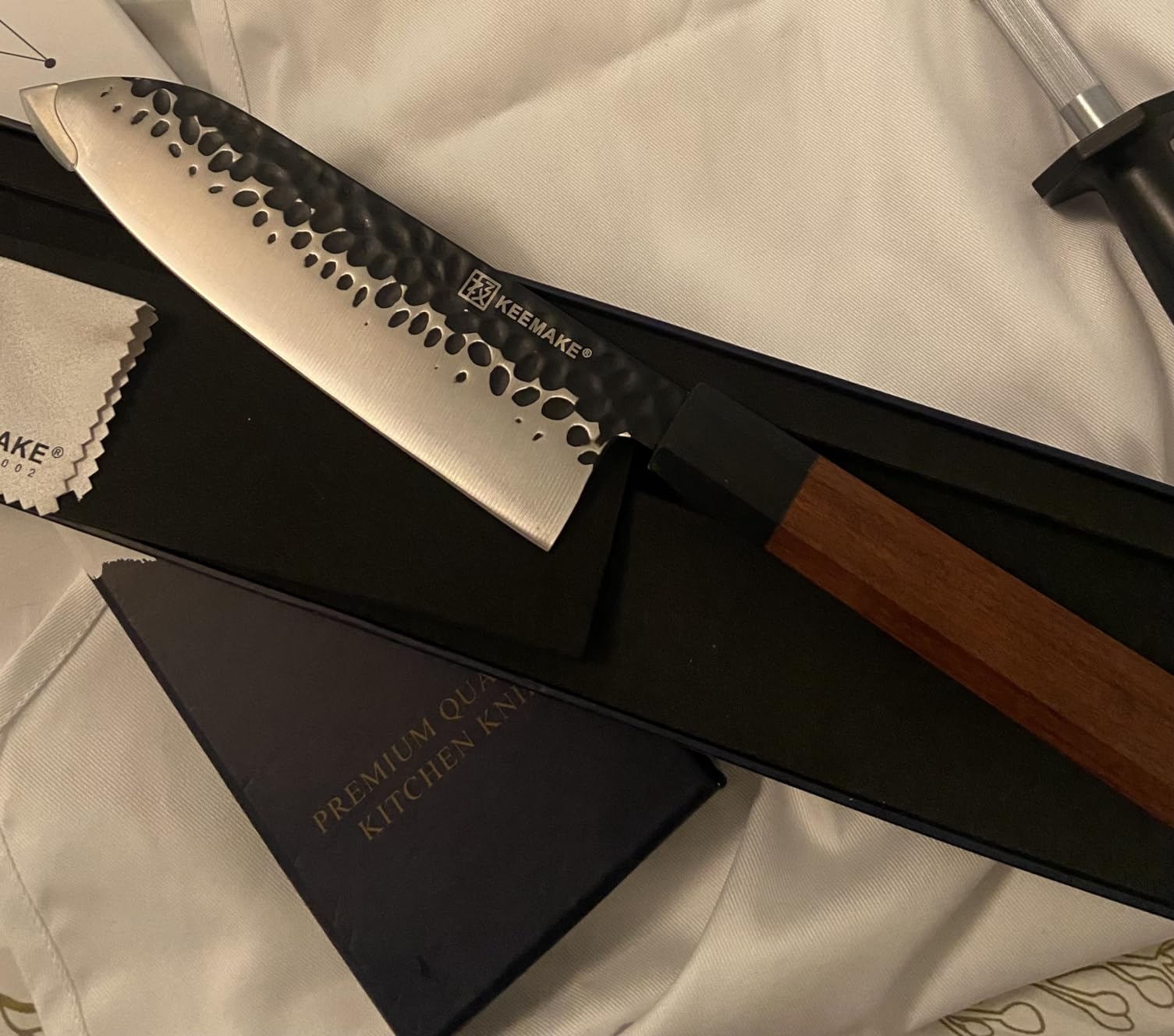 KEEMAKE 8 Inch Chef Knife, Japanese Hand Forged customer photo 1
