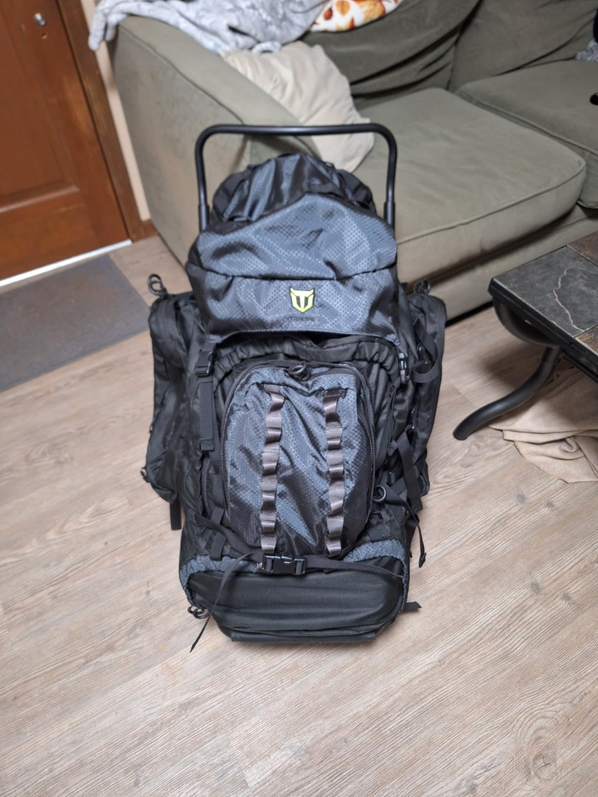 TIDEWE Hunting Backpack for Men, 90L External Frame Pack for Deer Hunting customer photo 2