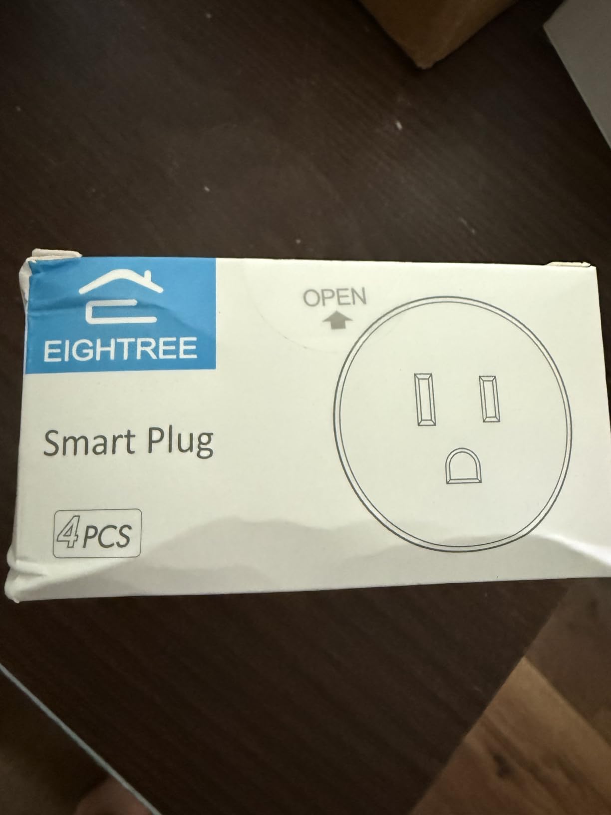 EIGHTREE Smart Plug WiFi Outlet Works with Alexa & Google Home, 15A, 4-Pack customer photo 2