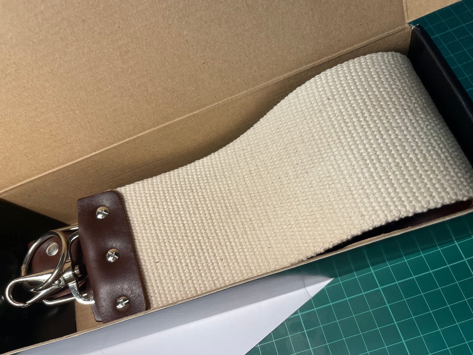Razor Strop - Barber's Latigo Leather Straight Razor Strop. Dual Strap that will be a Great Addition for Any Straight Razor. PREMIUM LEATHER Strop for Sharpening. (Brown Personalized) customer photo 1