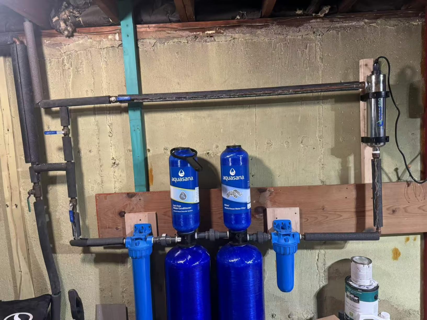 Aquasana Whole House Water Filter System | 1M Gal | Carbon & KDF | WH-1000 customer photo 2