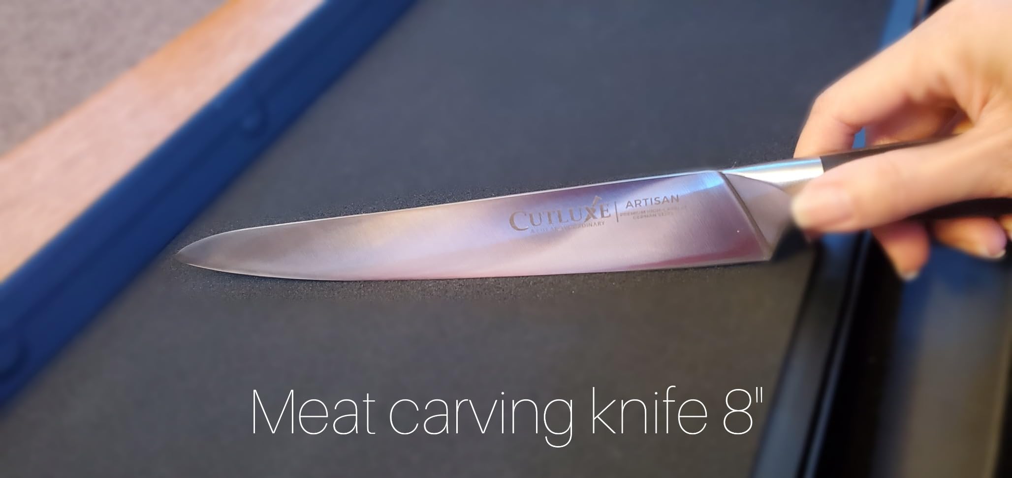 Cutluxe Kitchen Knives, 5-Piece Chef Knife Set – Razor Sharp German Steel customer photo 2