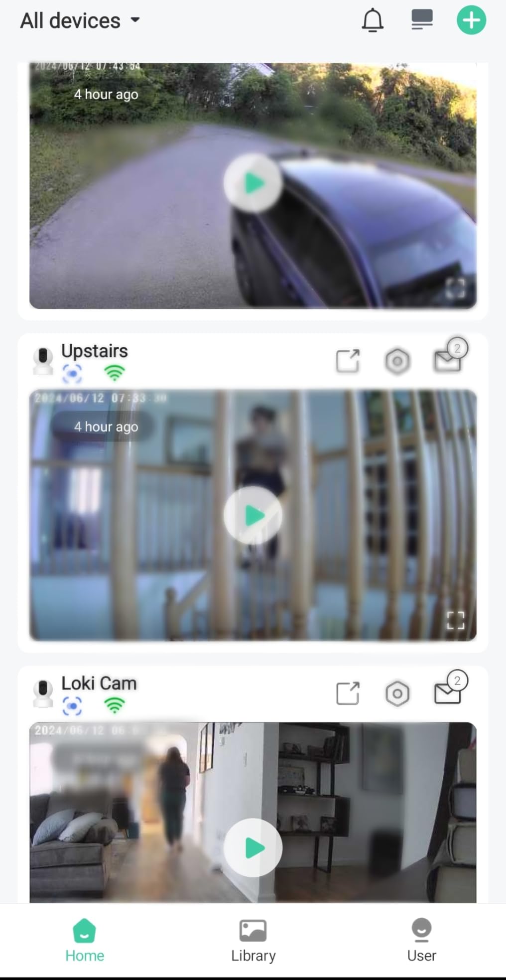 Pet Camera, 2K HD Dog Camera with Phone APP, 360° Pan/Tilt View Puppy Cam, One Click Call for Baby Monitor, MagivPix Night Vision,Motion Tracking Alarm with Cloud/Local SD,Home Indoor Security Cam customer photo 1