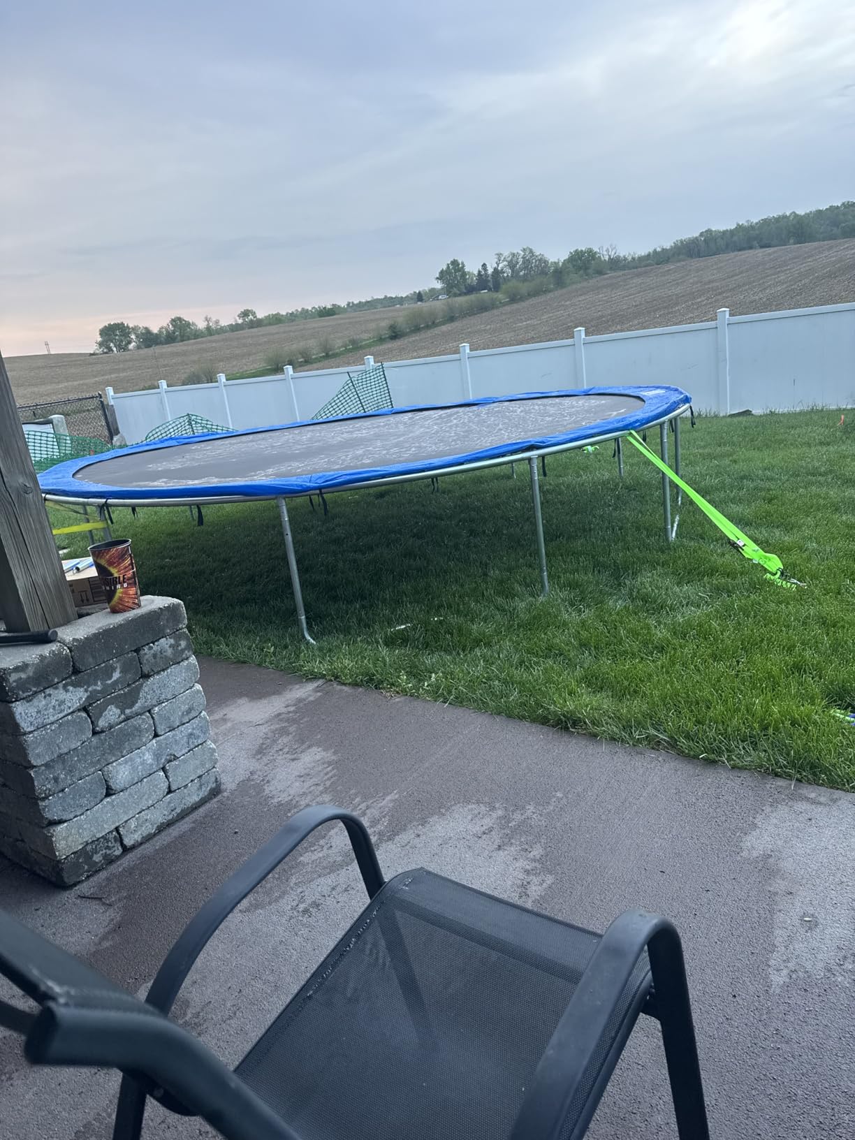 14FT Heavy-Duty Outdoor Trampoline with Basketball Hoop for Teens & Adult customer photo 1