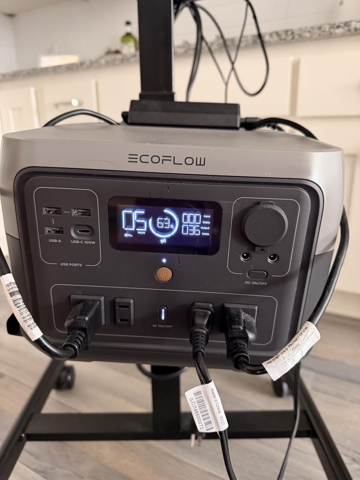 EF ECOFLOW Portable Power Station River 2 Max 500, 499Wh LiFePO4 Battery customer photo 2