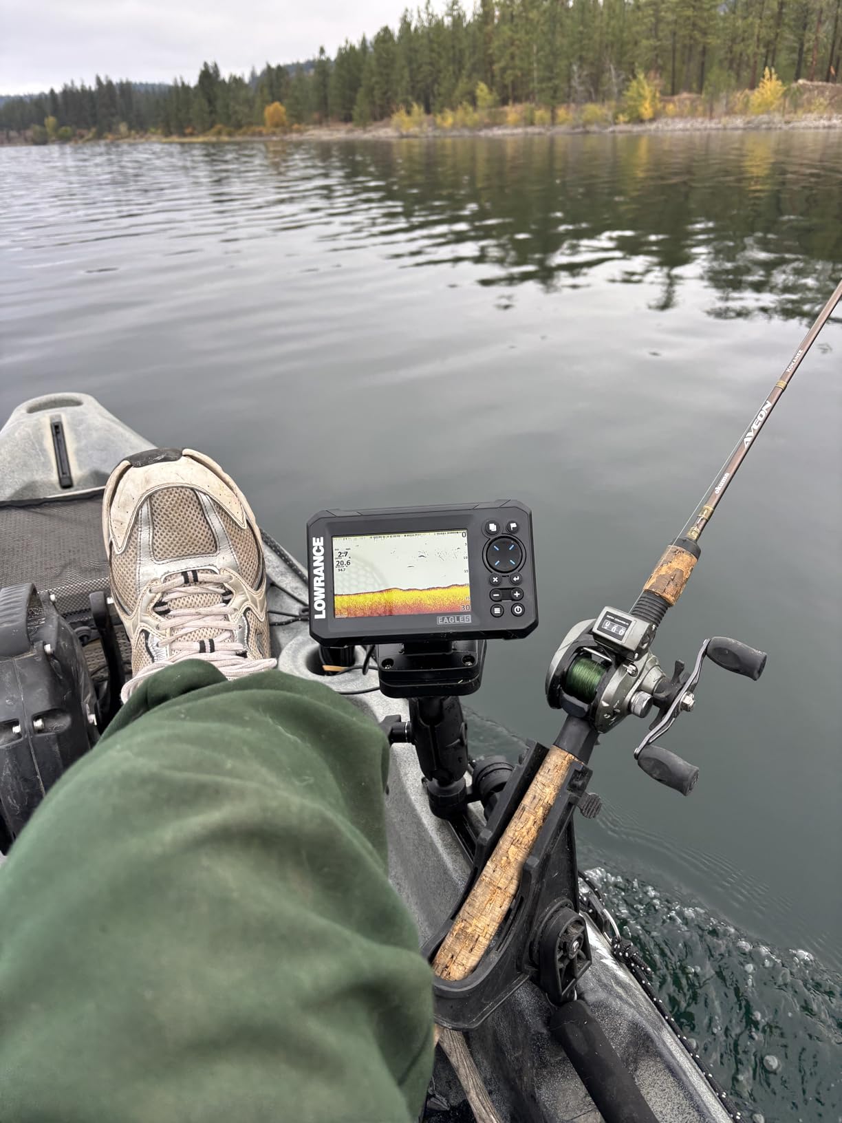 Lowrance Eagle Fish Finder, 4-to-9-inch, Sonar and C-MAP Options customer photo 1