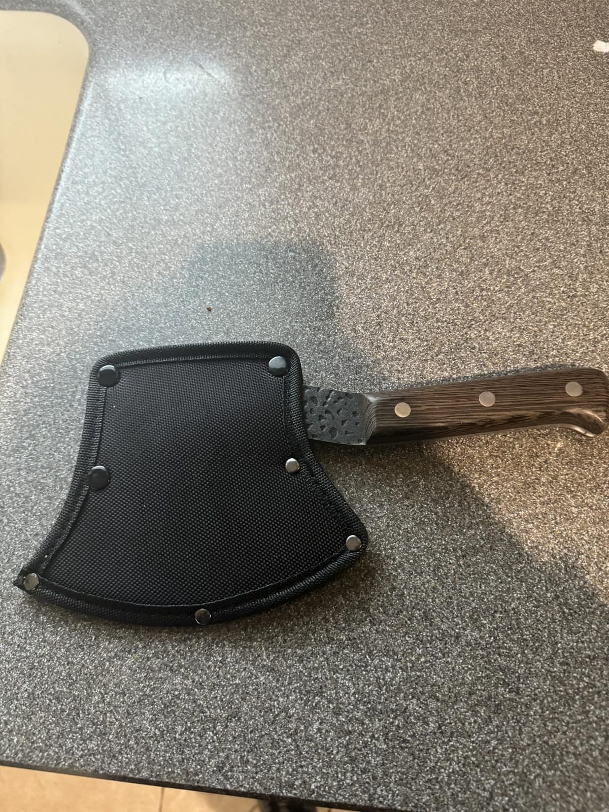 ROCOCO Meat Bone Cleaver Knife - Silver Heavy Duty Butcher Kitchen Axes customer photo 1