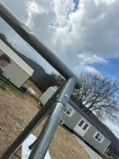 Sportspower 800lbs ‘Swing & Play’ Metal Swing Set for Backyard & Outdoors, 2 Swings & Standing Swing, 2-Person Glider, 2-Person Saucer, 5ft Slide, Bonus Anchors, 6-YR WRTY, 6.1' Tall customer photo 1
