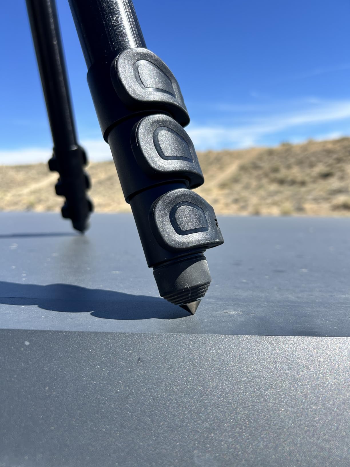 Clamping Tripod with Durable Aluminum Frame, Lightweight, Stable Design, Bubble Level, Adjustable Legs, Shooting Rest, and Hands-Free Operation for Hunting, Shooting, and Outdoors customer photo 2