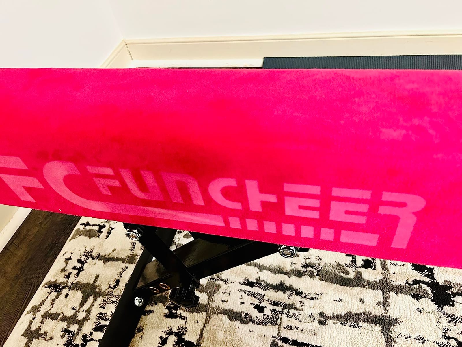 FC FUNCHEER Adjustable balane Beam for Kids - 8FT Gymnastics Beam - high and Low Floor Beam for All Gymnastic Levels-Professional Gymnastic Equipment for Home and Gym Center customer photo 1