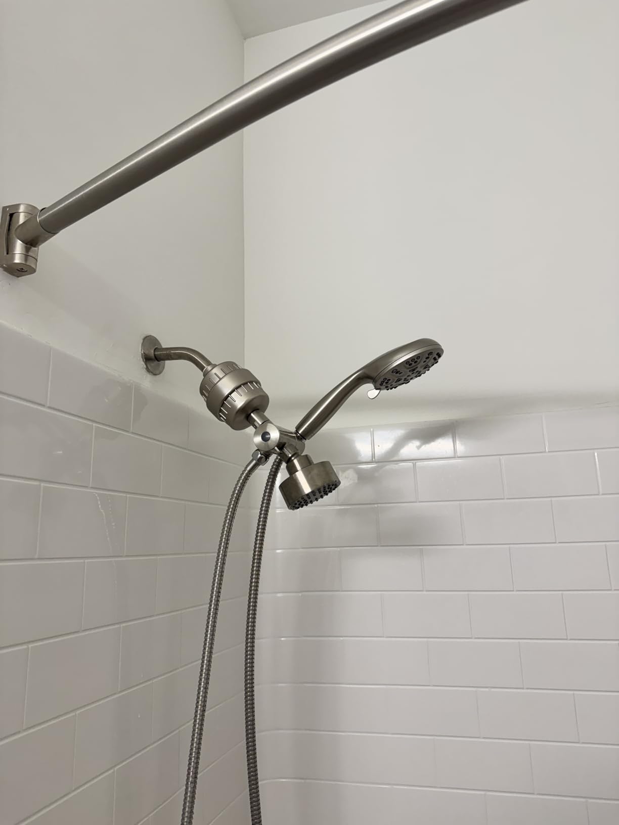 weAQUA Heavy Duty Shower Filter for Hard Water, Chlorine, Heavy Metals customer photo 1