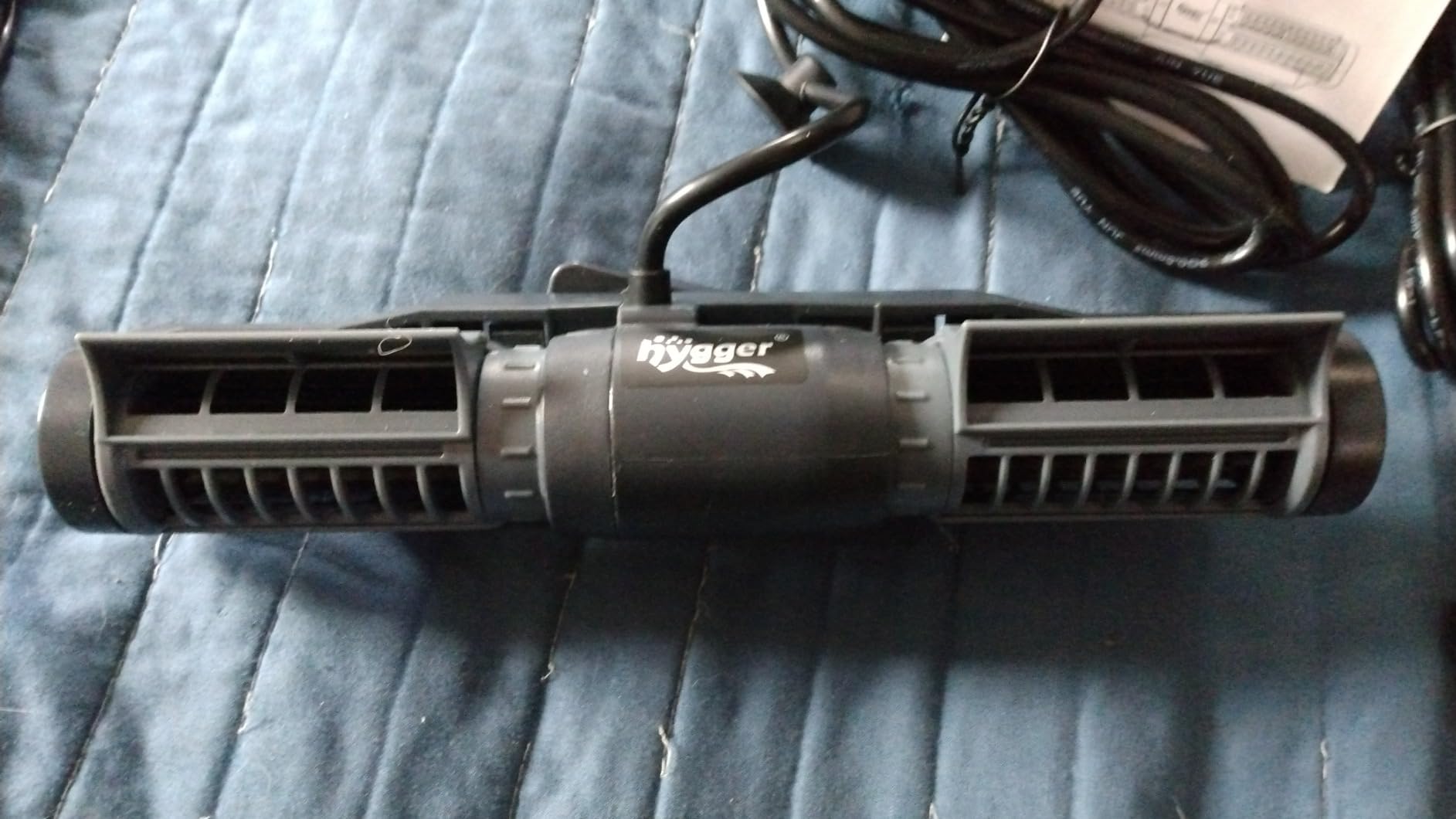 hygger Aquarium Gyre Wave Maker 1850GPH for 40-125 Gallon Fish Tank Cross-Flow Pump Adjustable Aquarium Water Circulation Powerhead 18W with Controller Magnetic Base customer photo 2