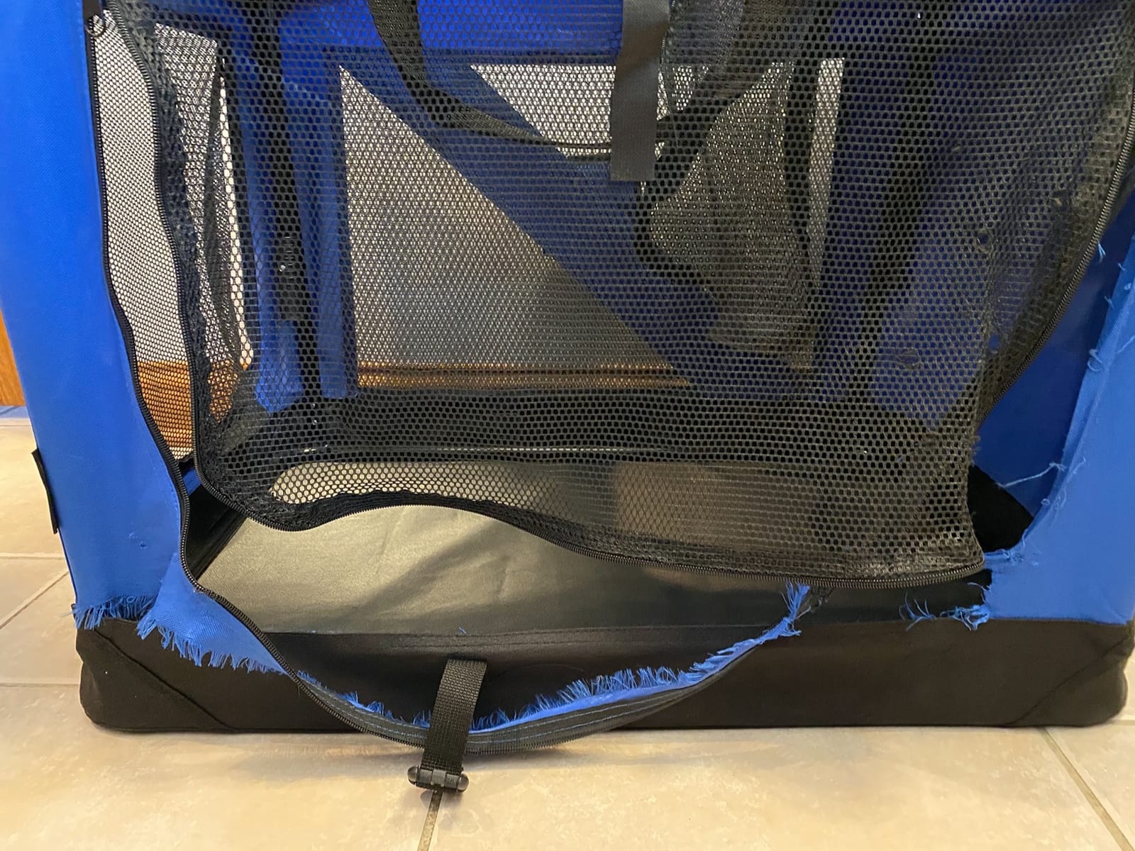 JESPET 3 Door Soft Dog Crates Kennel, Collapsible Travel Pet Carrier customer photo 1