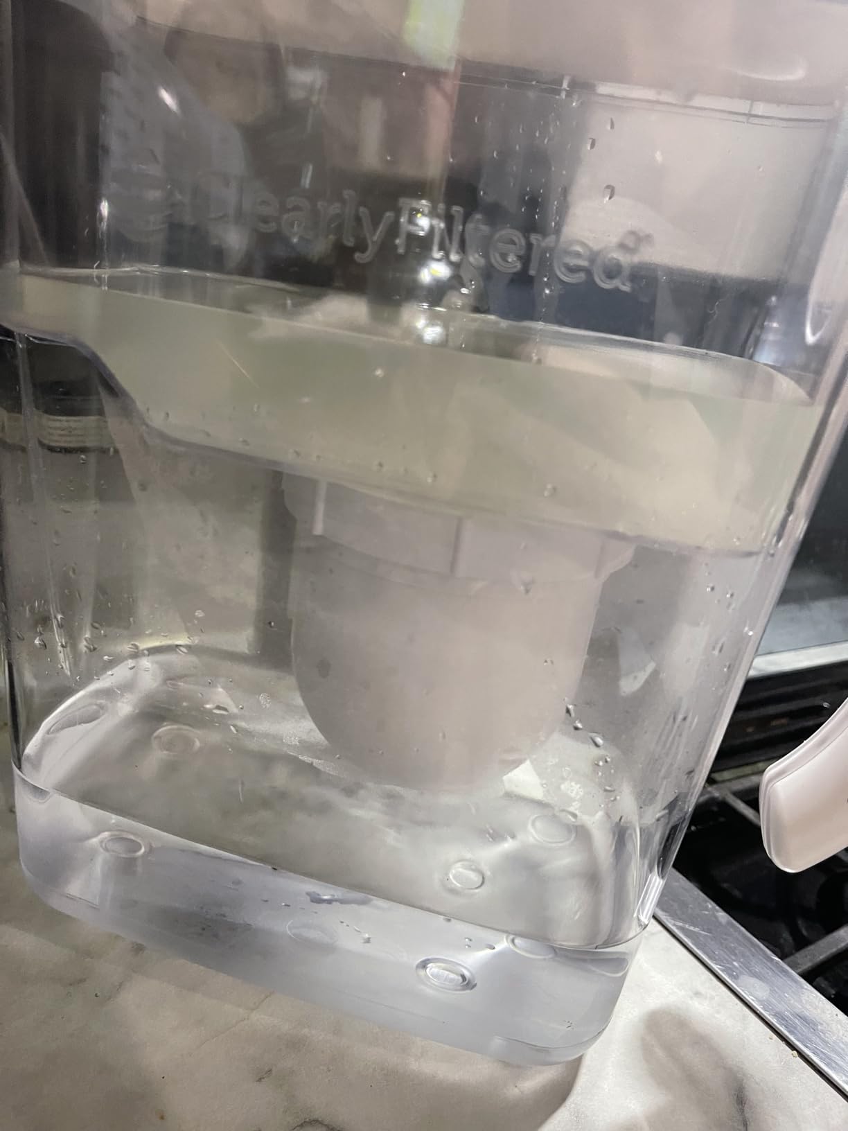 Clearly Filtered Water Filter Pitcher, 10 Cup BPA Free Water Filtration customer photo 1