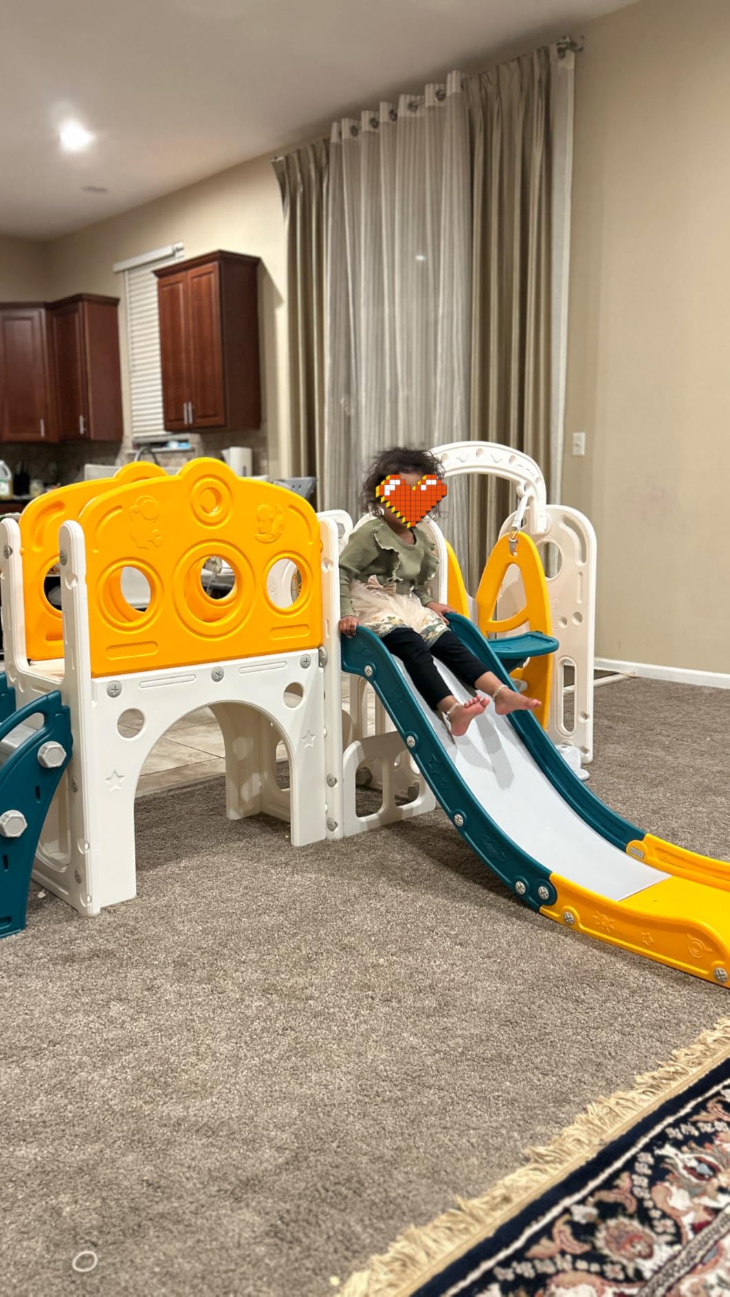 DOREROOM Toddler Slide, Swing and Slide for Toddlers Kids Age 1-3 customer photo 1