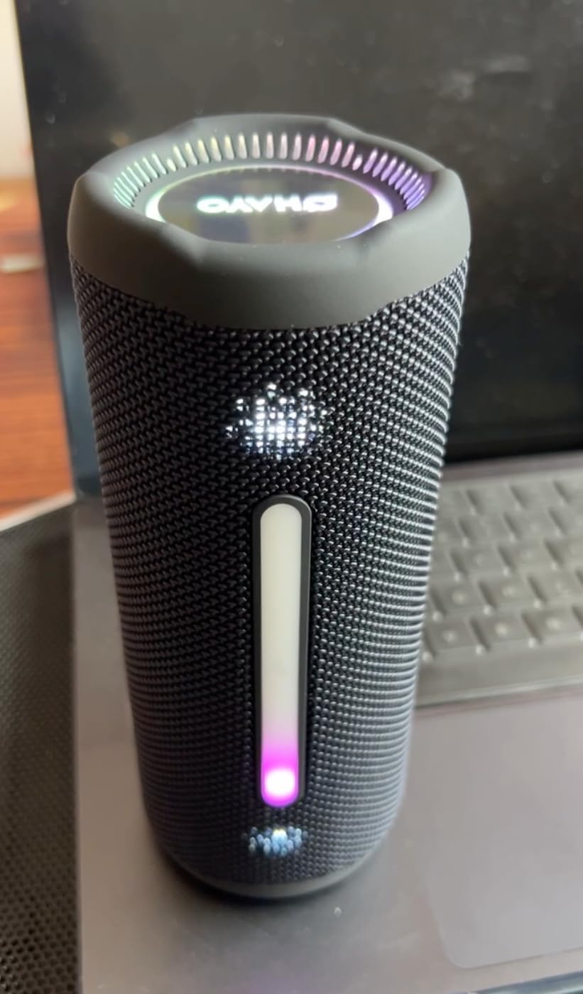 OHAYO Portable Bluetooth Speaker Wireless, 35W Loud, IPX7 Waterproof, Black customer photo 1