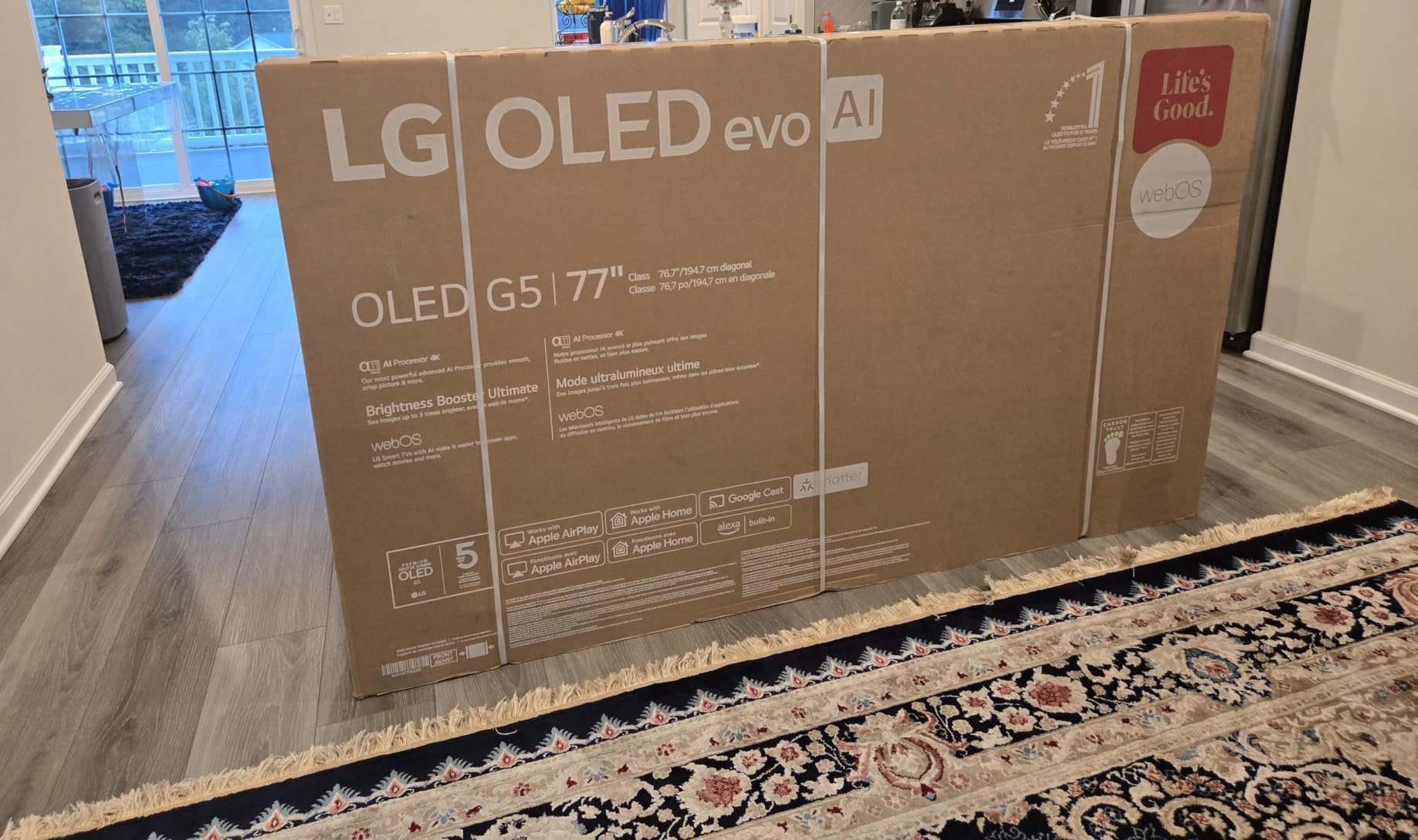 LG 65-Inch OLED evo AI 4K G5 Series Smart TV (OLED65G5WUA, 2025) customer photo 1