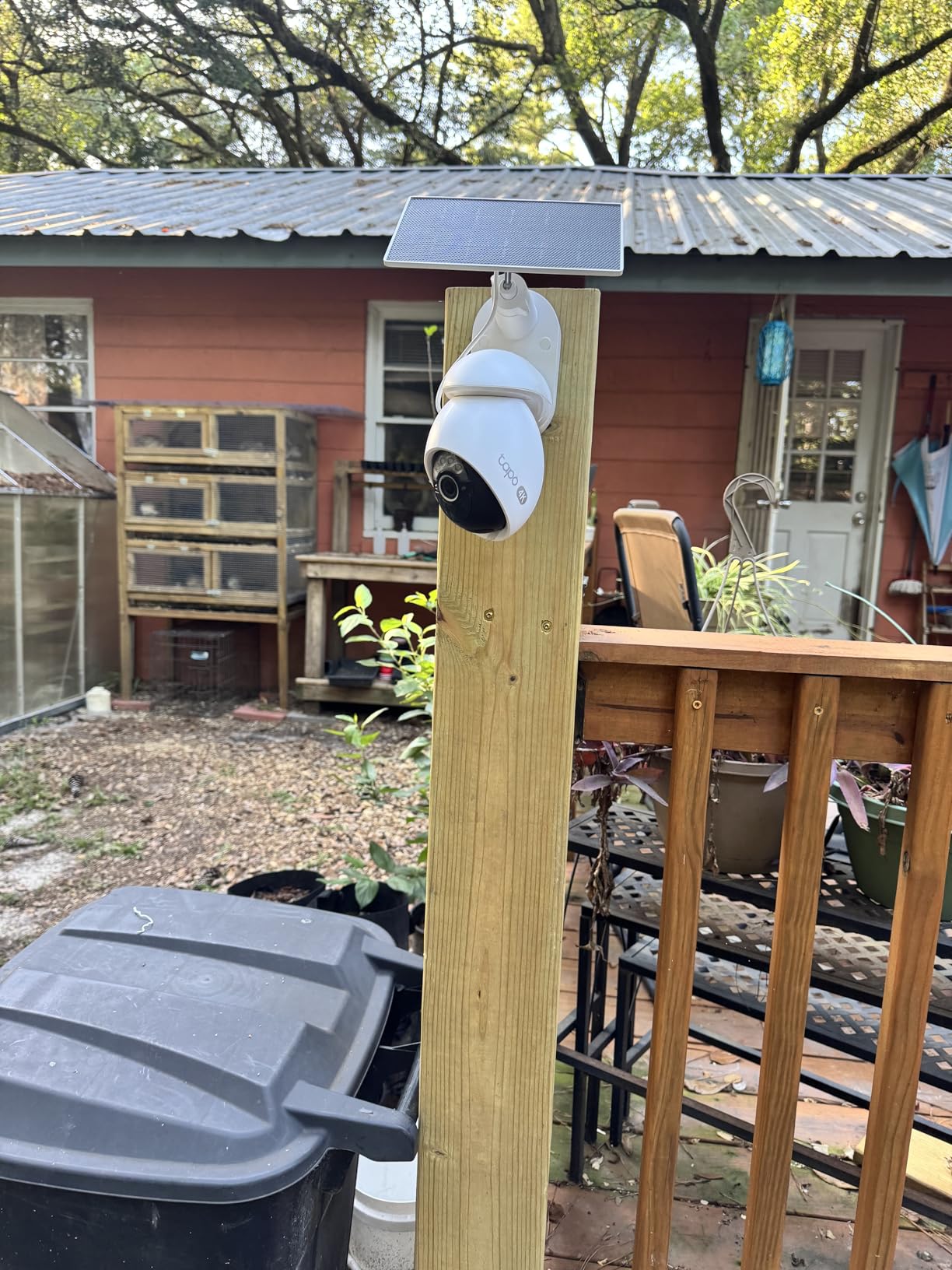 Tapo 4K Outdoor Pan/Tilt Wireless Security Camera, Solar Charging, C660 KIT customer photo 1