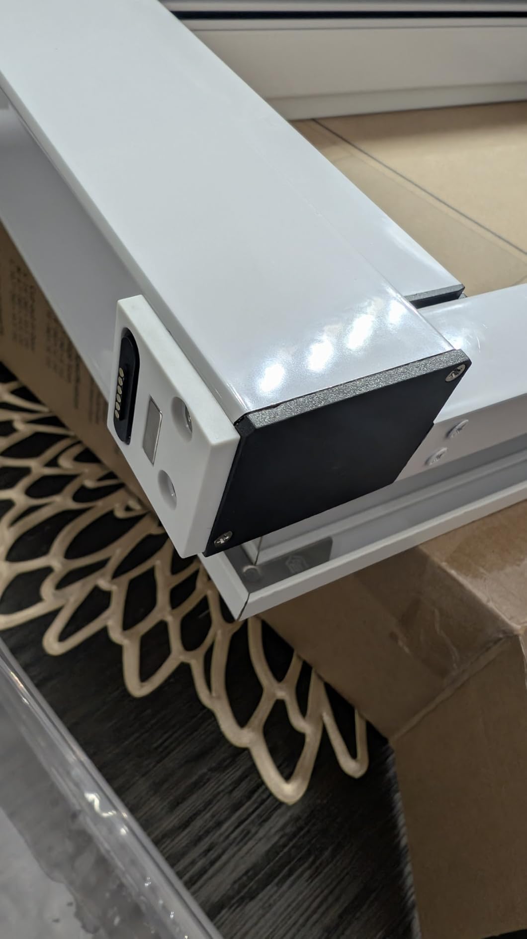 Automatic Dog Door for Door,Smart Dog Door with Doorbell Active,No Collar customer photo 1
