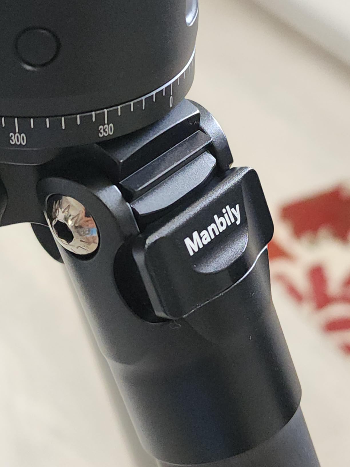 Manbily Carbon Fiber Hunting Tripod with 44mm Ball Head and Arca Swiss & Picatinny Adapters, 62.2