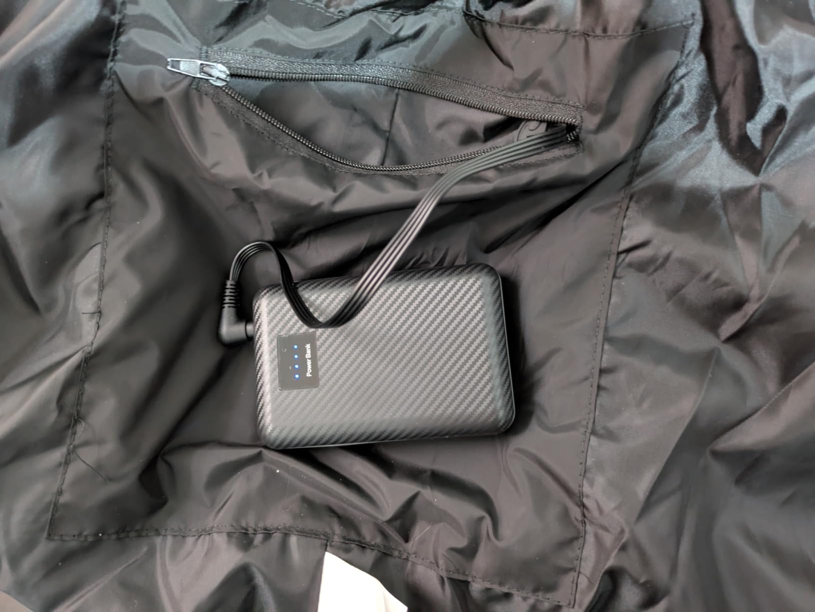 Men's Lightweight Heated Vest, 3 Heating Levels 4 Heating Zones Outdoor Recreation Vests with 10000mAh Battery Pack customer photo 1