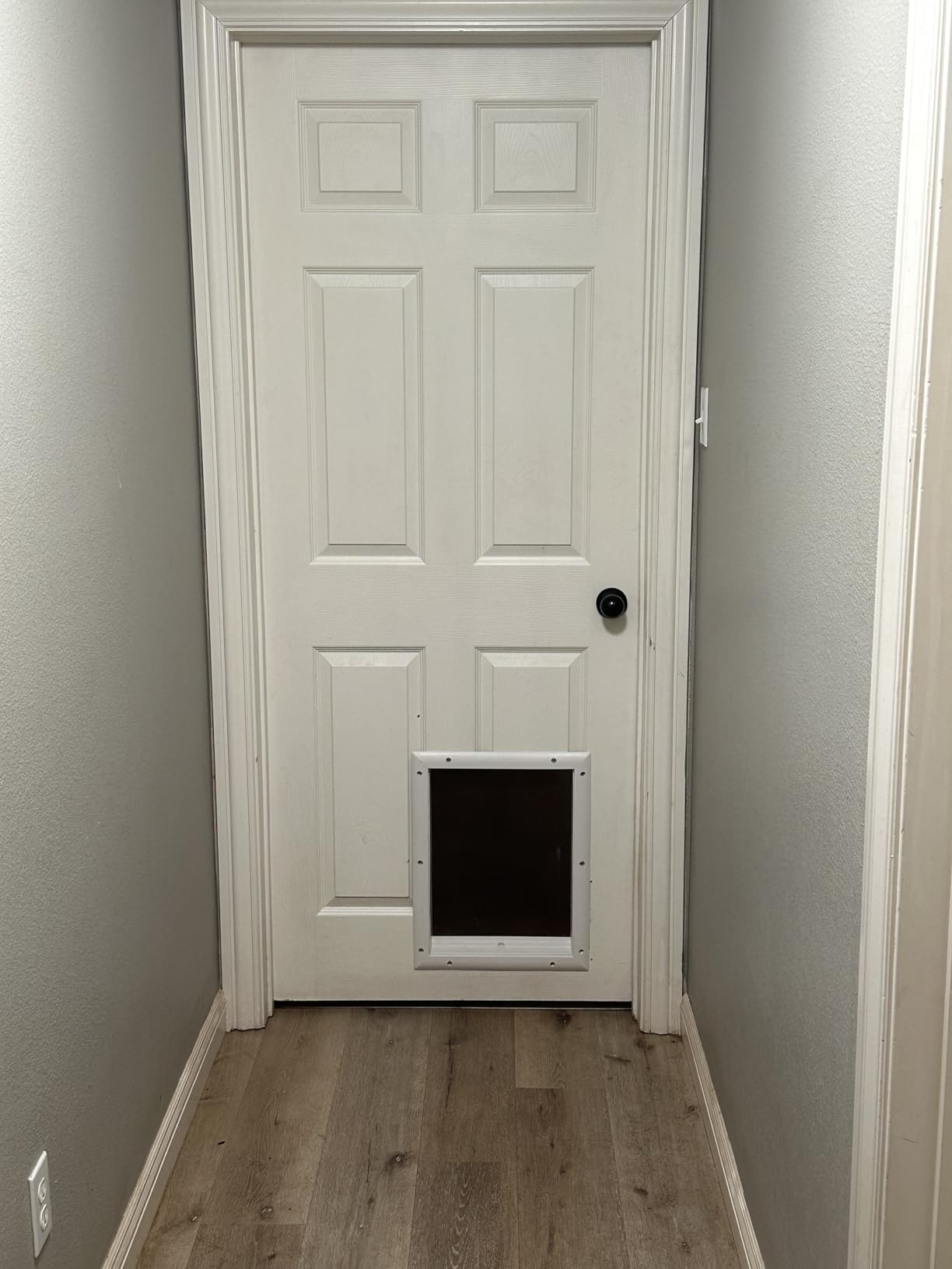 Power Pet Automatic WiFi Pet Door, Large Door Mount, Factory Refurbished by High Tech Pet, Certified, Full Warranty, Pet Operated, Auto Dead-Bolt Lock, Air-Tight, Quick, Quiet, Assembled in USA customer photo 2