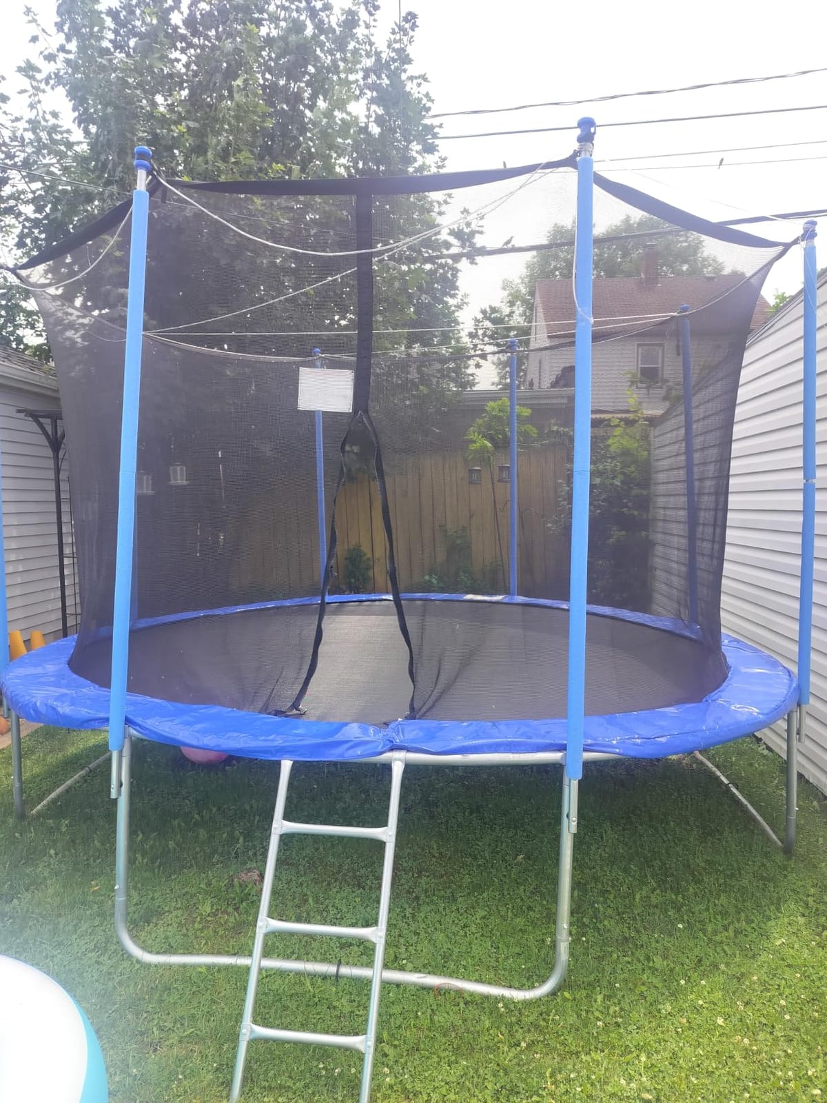 ALTLER Trampoline Outdoor 12FT 14FT with Enclosure and Ladder, ASTM Approved Recreational Trampoline for Kids and Adults, Anti-Rust Coated Frame customer photo 1