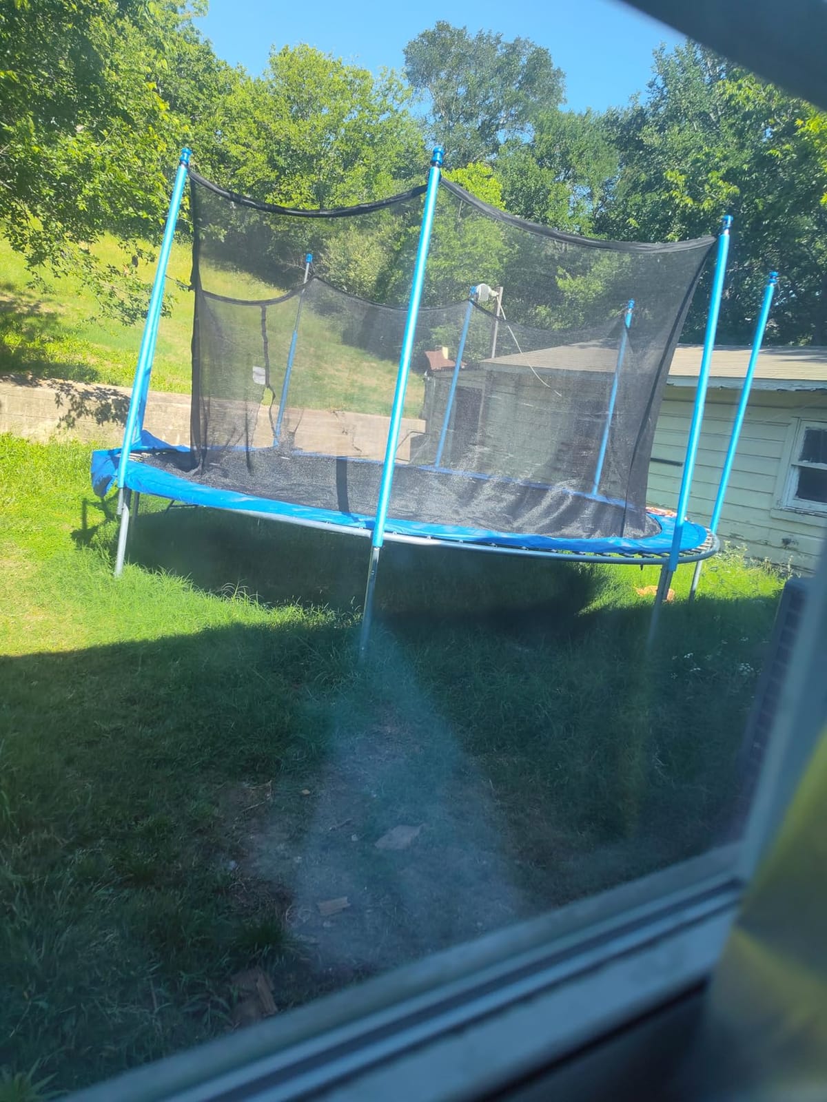 ALTLER Trampoline Outdoor 12FT 14FT with Enclosure and Ladder, ASTM Approved Recreational Trampoline for Kids and Adults, Anti-Rust Coated Frame customer photo 2