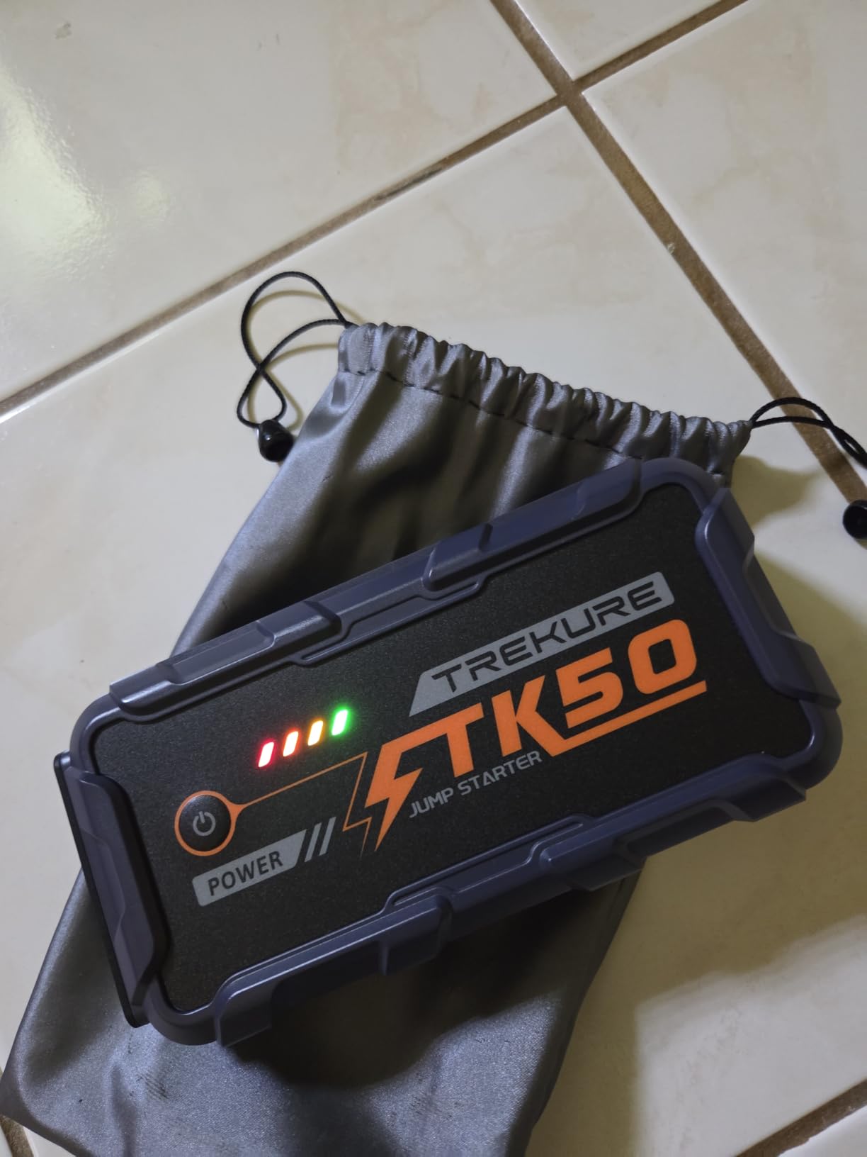 TREKURE Car Battery Jump Starter 8000A 26800mAh, Portable Car Jump Starter for All Gas and 12L Diesel Engines, Power Bank & Battery Jumper, Portable Jump Box Car Battery with Fast Charge, LED Light customer photo 2