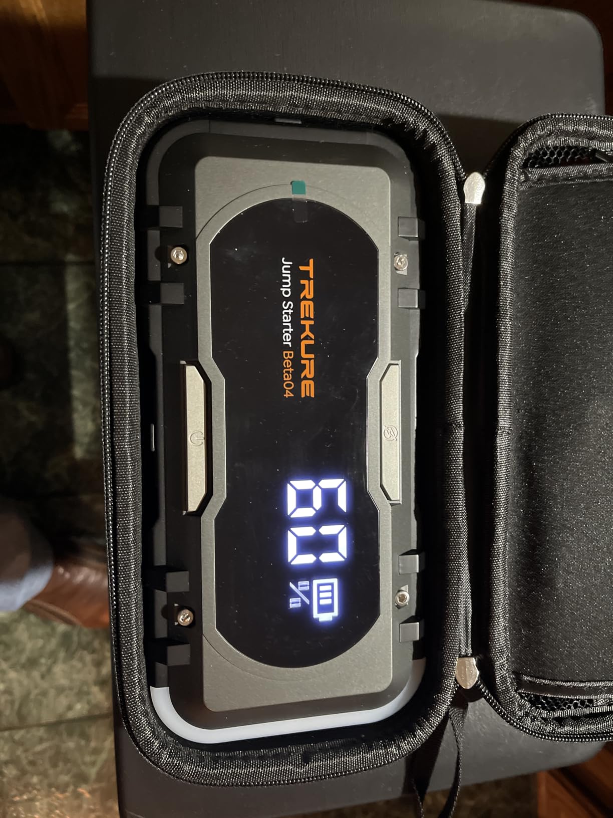 8000A Car Battery Jump Starter, Battery Jumper Starter Portable (All Gas/12L Diesel), 27000mAh 65W Charging Jump Box, Portable Car Jump Starter with 160W DC, 600LM Light, Extended Jumper Cables customer photo 2