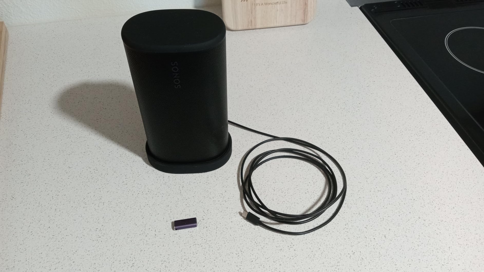 Sonos Play Portable WiFi and Bluetooth Speaker - White customer photo 2