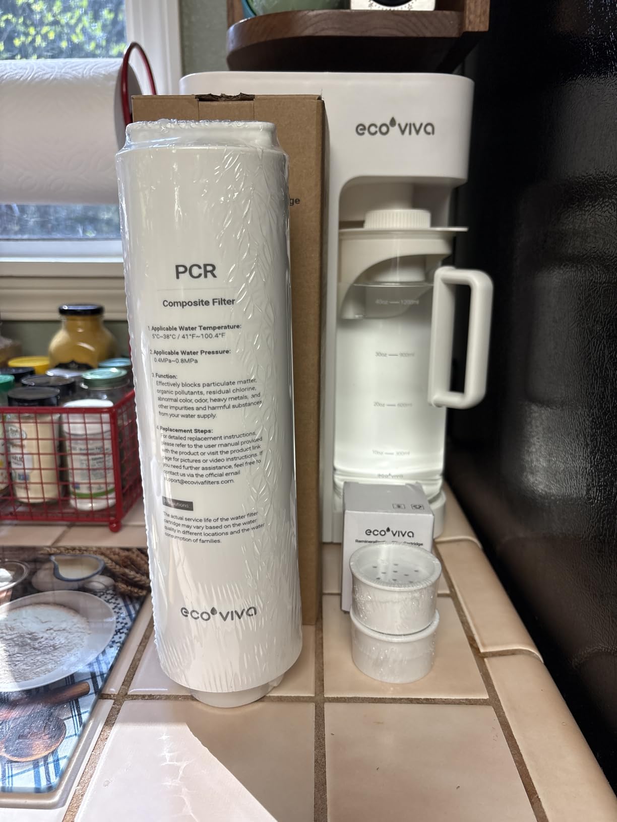 Mate 3 UV Reverse Osmosis Water Filter Countertop, No Installation Purifier customer photo 2