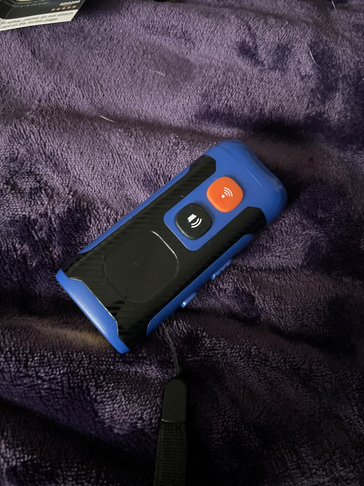 Dog Bark Deterrent Devices, Anti Barking Device for Dogs – Dual Ultrasonic (Fixed 25 kHz/Adaptive 20-30 kHz), Up to 50 FT Bark Control, Humanely Stops Neighbor’s & Own Dog Barking (Blue) customer photo 1