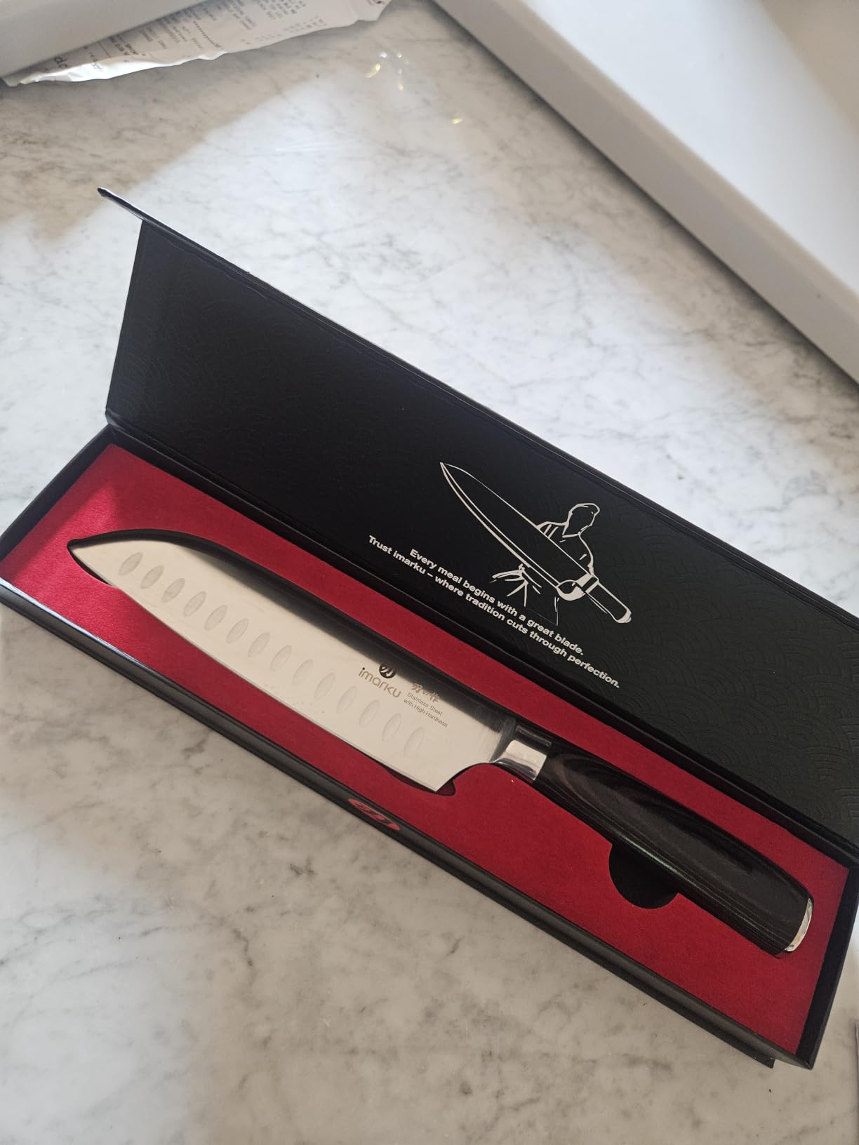 imarku 5PCS Kitchen Knife Set - Japanese High Carbon Stainless Steel Knives customer photo 2