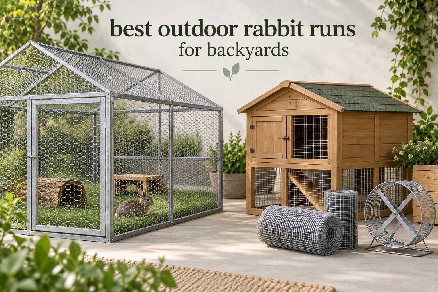 best outdoor rabbit runs for backyards